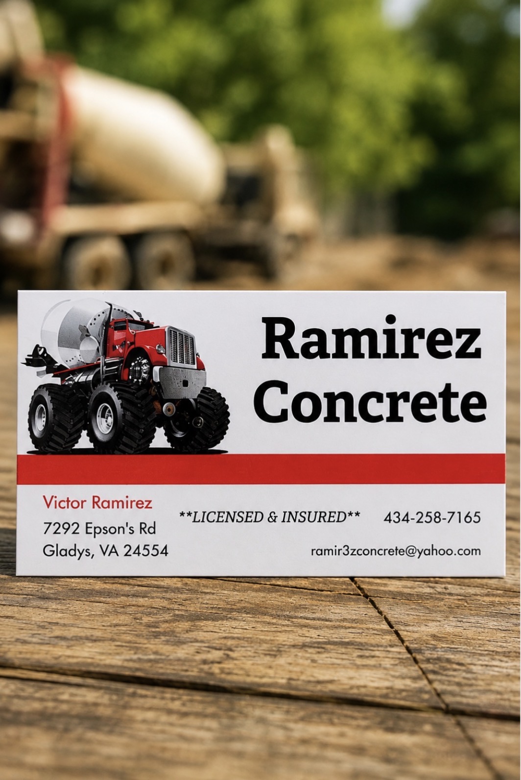 Ramirez Concrete business information